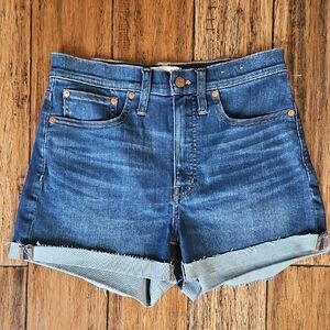 New Madewell Size 27 High-Rise Shorts